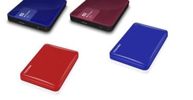 discos duros externos de colores